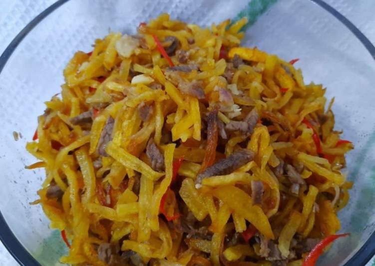 Sambal Goreng Daging kentang