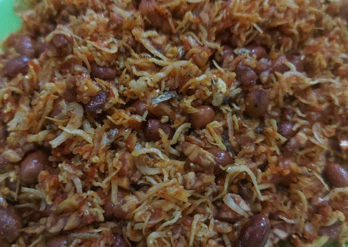 Kering Teri Tempe Kacang