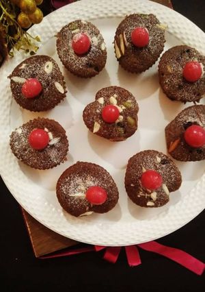 A picture of Chocolate cupcakes.
