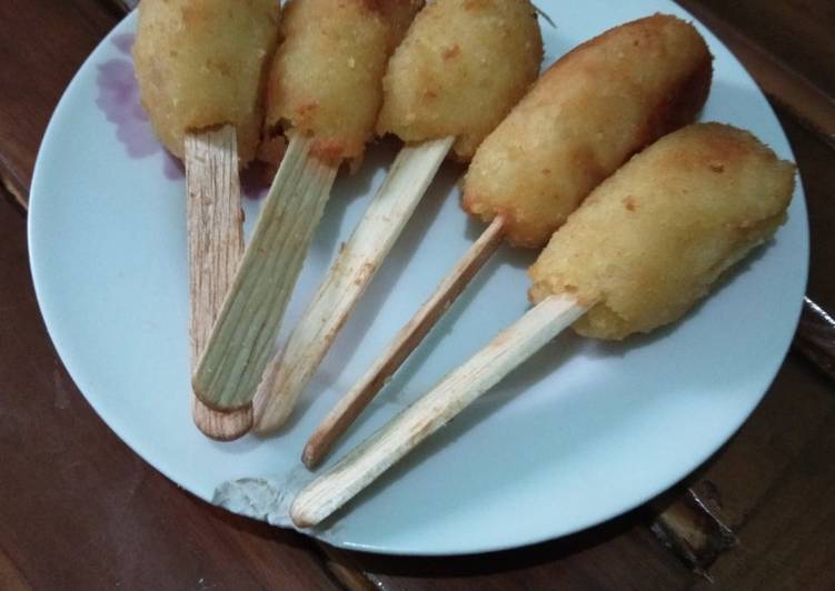 Snack mpasi 1 yo - kentang paha ayam