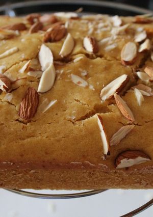 A picture of Whole Wheat Orange Cake (Eggless).