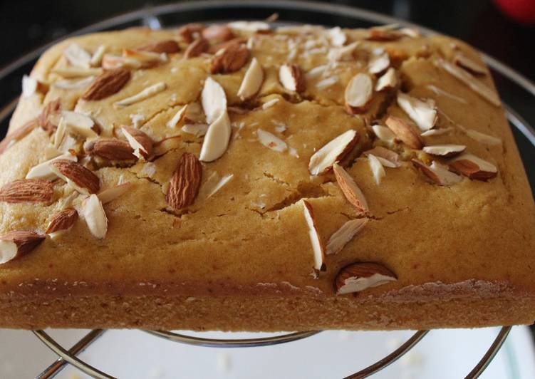 Recipe of Speedy Whole Wheat Orange Cake (Eggless)