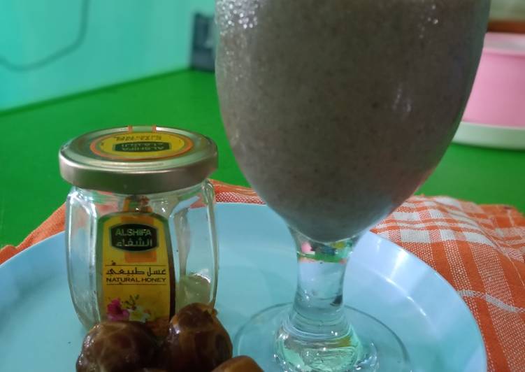 Susu kurma + oreo