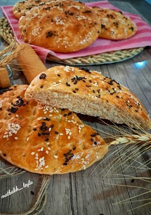 عکسی از دستور نان دال عدس