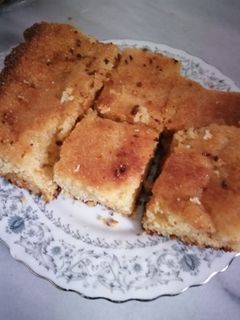 صورة لوصفة بسبوسه لذييذه 😋😋