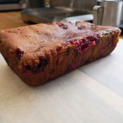 A picture of Morello Cherry & Dark Chocolate Cake.