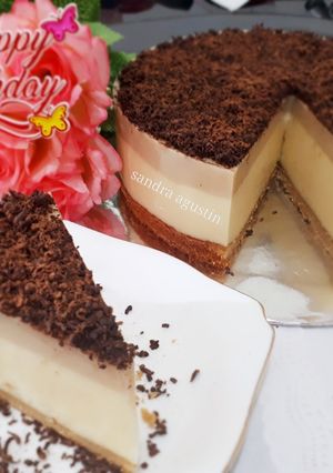 Foto resep Tiramisu cake pudding