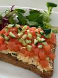 Tosta de salmão