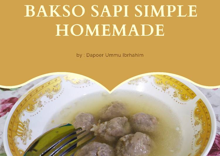 #38. Bakso Sapi Simple Made with Love💕