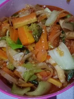 Foto resep Capcay goreng mejicom