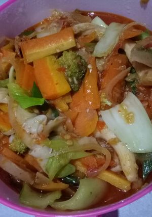 Foto resep Capcay goreng mejicom