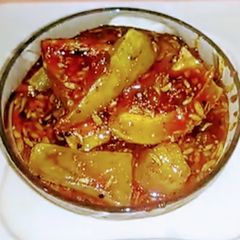A picture of Totapuri Mango Sweet Pickle.