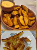 Savory Cheesy Potato Wedges