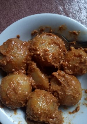 Foto resep Cilok kacang simpel murah
