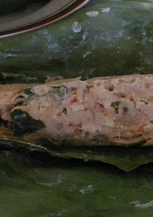 Foto resep Pepes jamur tahu