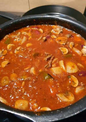 A picture of Kickin' Chorizo Chillie.
