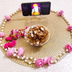 A picture of Kadha Prashad.