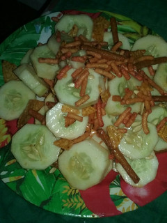 Una foto de Boquitas de pepino
