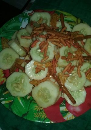 Una foto de Boquitas de pepino