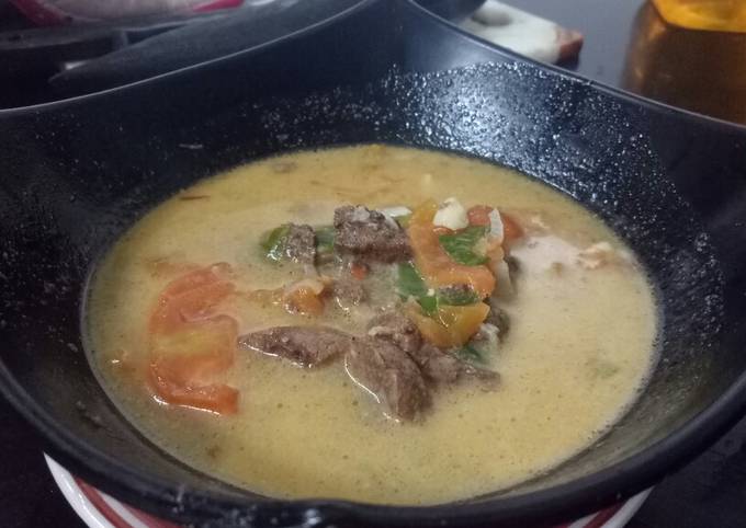 Cara Gampang Membuat Sop Soto Daging Garam Masala No Ribet, Menggugah Selera