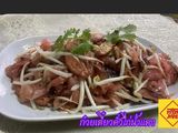 ก๋วยเตี๋ยวคั่วไก่น้ำแดง (เจ)
