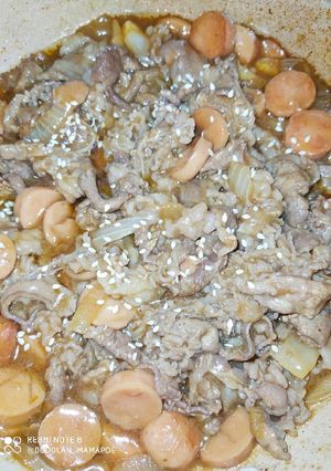 Foto resep Beef sosis yakiniku