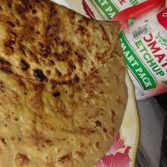A picture of Alu Wala Paratha...💞.