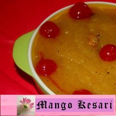 A picture of Mango kesari.