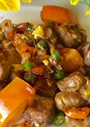 Foto resep Oseng Daging ala H Mamat