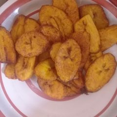 Fried plantain A picture of Fried plantain.