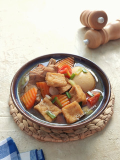 Foto resep Ayam Telur Tahu Kuah Semur