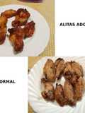 Alitas Adobadas o normal en Airfryer