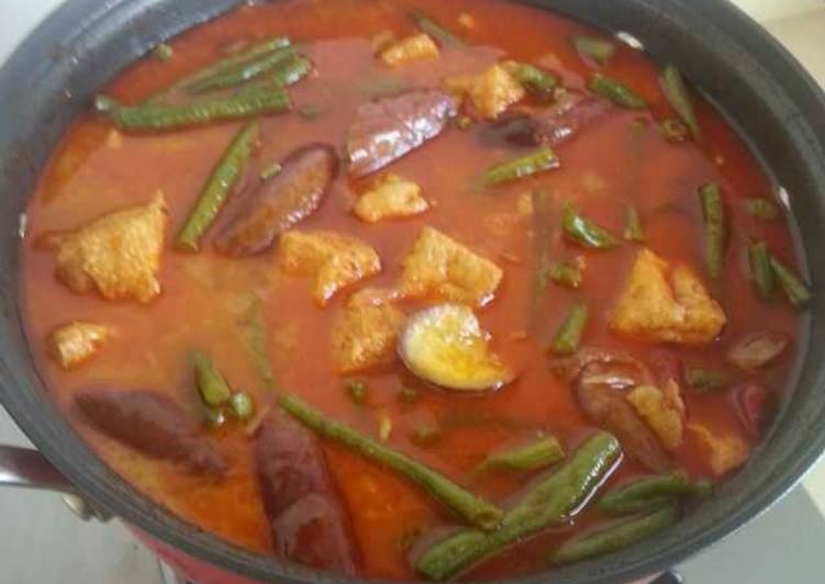 Sayur lodeh simple bumbu intand