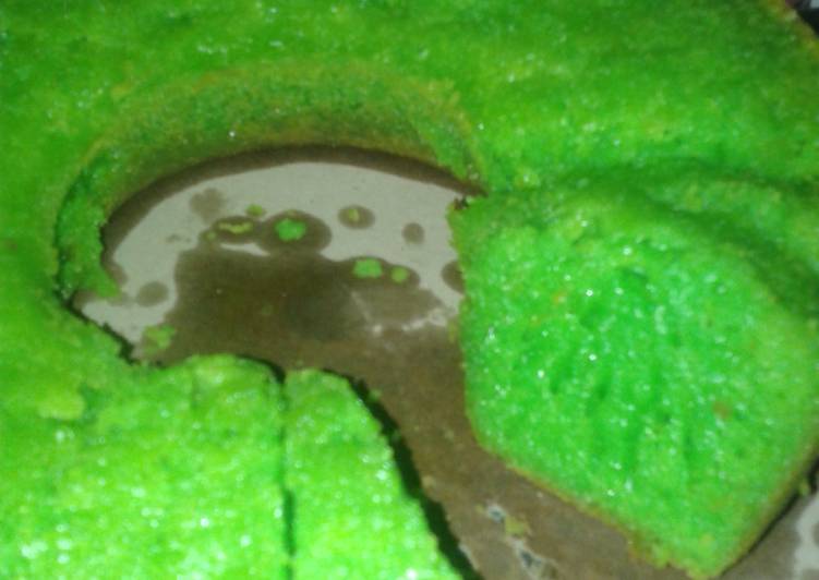 Resep Bolu Suri Rasa Pandan, Lezat Sekali