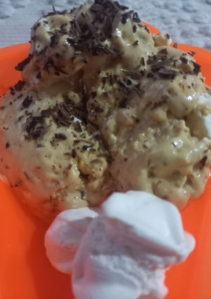 Una foto de Helado de dulce leche balcarce!