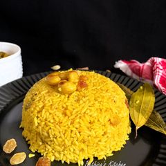 A picture of Basanti Pulao (Sweet Pulao - Bong style).