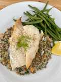 Smoked haddock & creamy Puy lentils with Dill #MyCookbook