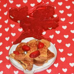 A picture of Nutella Stuffed French Toast Sticks.