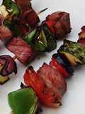 Brochetas de res y tocino 🍢🐷