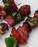 Brochetas de res y tocino 🍢🐷
