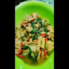 รูปของ Ca kangkung kulit ayam
