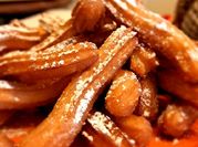 Una foto de churros receta original