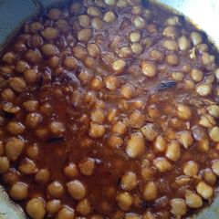 A picture of Chana Masala.