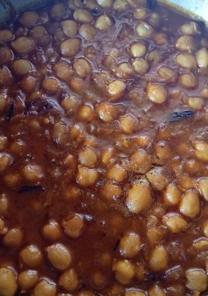 A picture of Chana Masala.