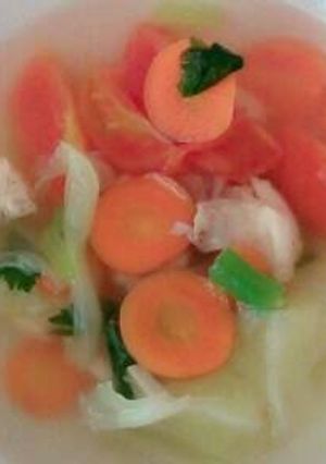 Foto resep Sop ayam dn sayur sederhana