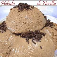Una foto de Helado de Nocilla o Nutella