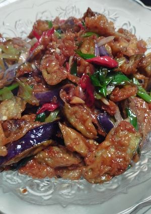Foto resep Terong Crispy Asam Manis