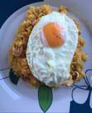 Guiso de choupa con huevo de postre