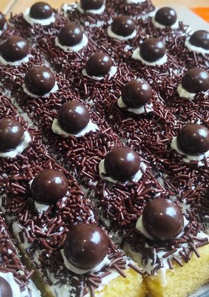 Foto resep Bolu potong mesis dengan takaran sendok