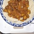 Spaghetti plantain sauce
